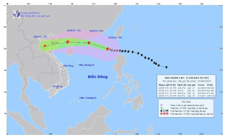Dự báo hướng đi của siêu bão Ragasa. ragasa.jpg