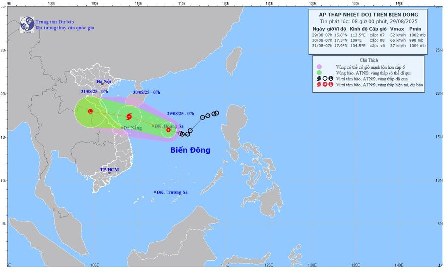Dự báo hướng đi của áp thấp nhiệt đới trên Biển Đông. ap-thap-nhiet-doi-1.jpg