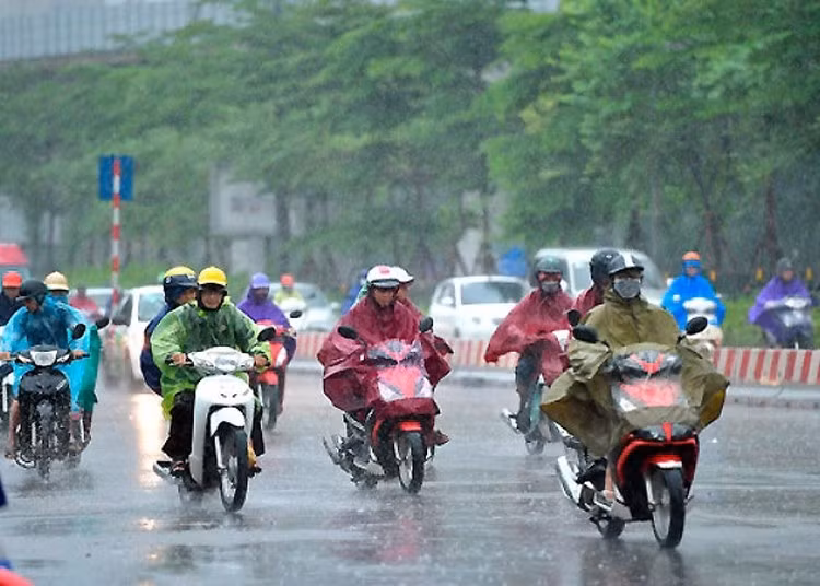 Dự báo thời tiết ngày 1/8: Bắc Bộ có nơi mưa vừa tới rất to