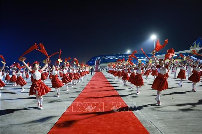 Lễ đón Thủ tướng Phạm Minh Chính đến Thiên Tân, bắt đầu chuyến tham dự Hội nghị Thượng đỉnh Tổ chức Hợp tác Thượng Hải (SCO) 2025. Ảnh: Dương Giang/TTXVN. Lễ đón Thủ tướng Phạm Minh Chính đến Thiên Tân, bắt đầu chuyến tham dự Hội nghị Thượng đỉnh Tổ chức Hợp tác Thượng Hải (SCO) 2025. Ảnh: Dương Giang/TTXVN.