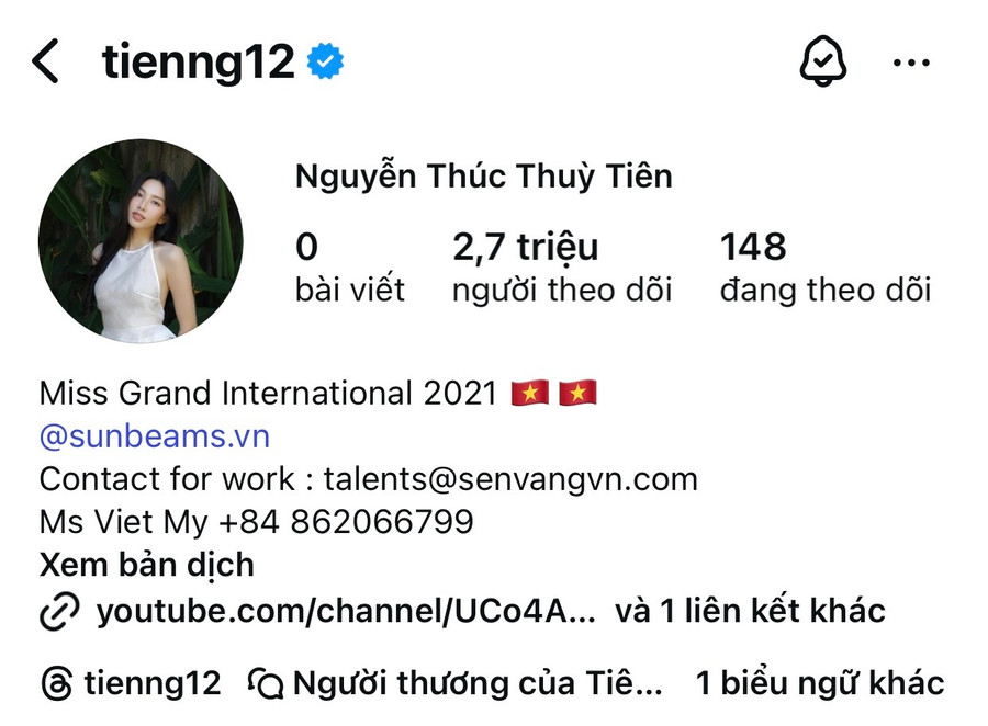 Hàng loạt trang mạng xã hội của Thuỳ Tiên bị giảm lượng người theo dõi. 88e32738-5dc5-45cc-9a59-a00fdfce9ac9.jpg
