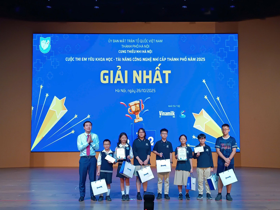 Cuộc thi góp phần tạo ra sân chơi dành cho những tài năng công nghệ nhí. tre1.jpg
