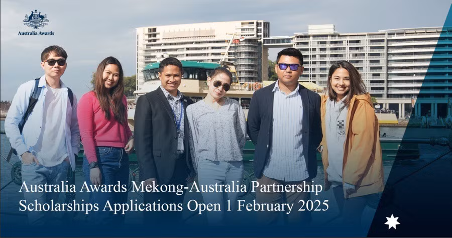 Mời ứng tuyển học bổng Đối tác Mekong - Australia bậc thạc sĩ