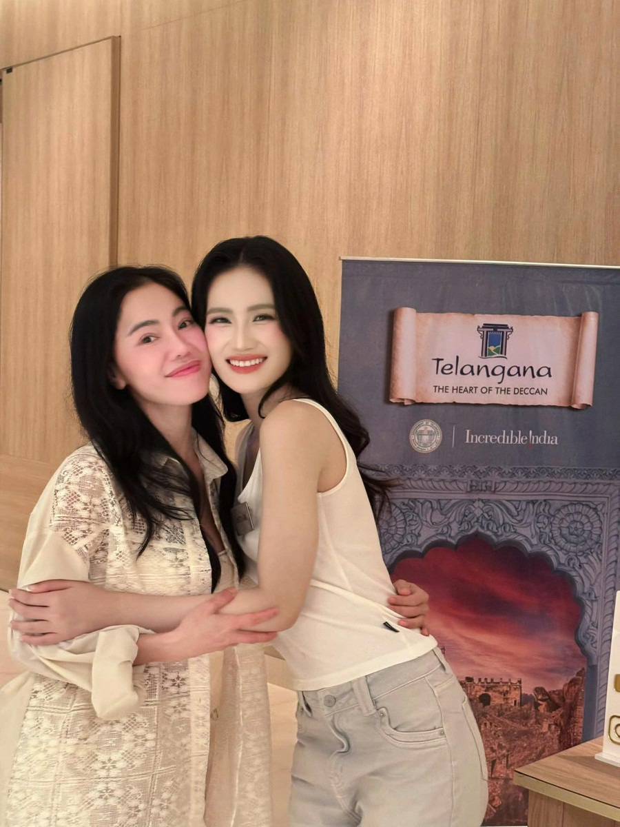 Ý Nhi và bà trùm hoa hậu Phạm Kim Dung. y-nhi-1.jpg