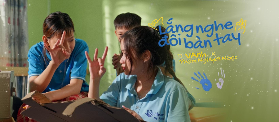 MV “Lắng nghe đôi bàn tay” thu hút gần 15.000 lượt xem trên Youtube sau 2 ngày phát hành. 0a7288bb-b0dd-476d-8cc3-bdbc133e9de9.jpg