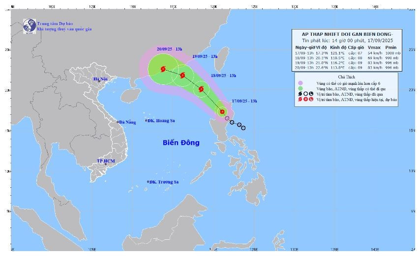Dự báo hướng đi của áp thấp nhiệt đới. ap-thap-nhiet-doi-1.jpg