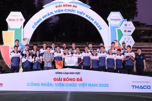 Công đoàn Ngân hàng Việt Nam lên ngôi Á quân vòng loại phía Bắc Giải bóng đá công nhân, viên chức Việt Nam 2025