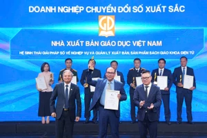 Nhà xuất bản Giáo dục Việt Nam đoạt giải thưởng Chuyển đổi số Việt Nam