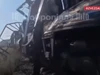 Đòn tấn công phá hủy tàu chở hàng quân sự ở Donetsk