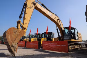 Lễ khởi công dự án đường sắt tốc độ cao Bến Thành - Cần Giờ. Ảnh: Phúc Uyên.