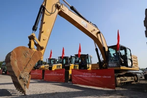 Lễ khởi công dự án đường sắt tốc độ cao Bến Thành - Cần Giờ. Ảnh: Phúc Uyên.