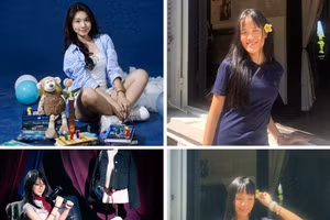 4 nữ sinh Việt Nam đoạt giải Nhì cuộc thi về giải quyết tình huống kinh doanh. Ảnh: Phúc Uyên.