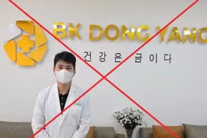 Phòng khám BK Dong Yang bị cáo buộc vẽ bệnh lấy tiền. Ảnh: Công an TPHCM