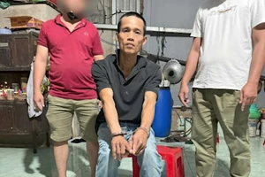 Nguyễn Thanh Hùng khi bị bắt. Ảnh: CACC.