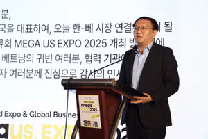 Ông Lâm Đình Thắng, Giám đốc Sở Khoa học và Công nghệ TPHCM phát biểu tại lễ công bố. Ảnh: Phúc Uyên.