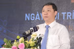 Ông Dương Anh Đức, Trưởng Ban Tuyên giáo và Dân vận Thành ủy TPHCM. (Ảnh: Phúc Uyên)