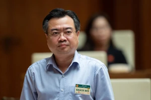 Ông Nguyễn Thanh Nghị tại Quốc hội. (Ảnh: VGP)