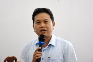 Ông Phạm Vương Bảo, Phó Giám đốc Trung tâm Quản lý Giao thông công cộng (Sở Xây dựng TPHCM). Ảnh: HIDS.