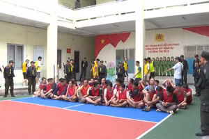 Đường dây đánh bạc dưới hình thức cá độ bóng đá bị Công an TPHCM triệt xóa. Ảnh: Công an TPHCM. 