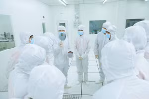 Phòng thí nghiệm bán dẫn tại Trung tâm nghiên cứu triển khai, Khu Công nghệ cao TPHCM. Ảnh: SHTP Labs.