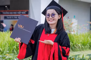 Sinh viên Trường Đại học Việt Đức. Ảnh: NTCC.