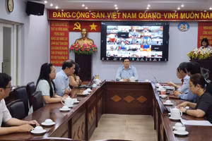 Chương trình tập huấn tại điểm cầu chính Sở Khoa học và Công nghệ TPHCM. (Ảnh: BTC).