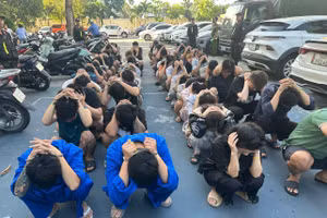 Đường dây ma tuý liên tỉnh bị Công an TPHCM triệt phá. Ảnh: Công an cung cấp.