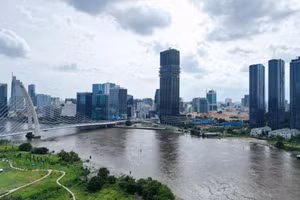 Khu trung tâm TPHCM. Ảnh: Phúc Uyên.