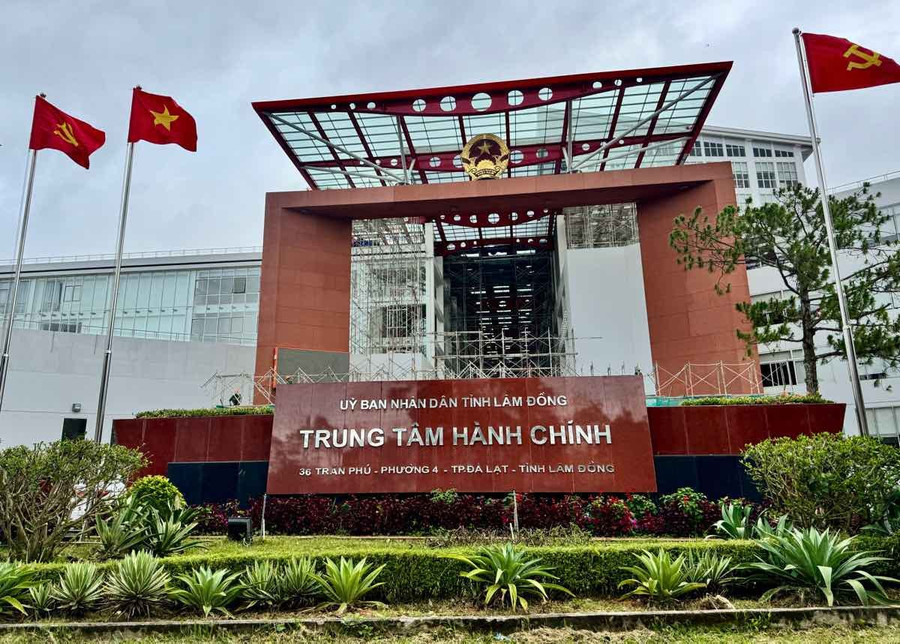 Trung tâm hành chính tỉnh Lâm Đồng.
