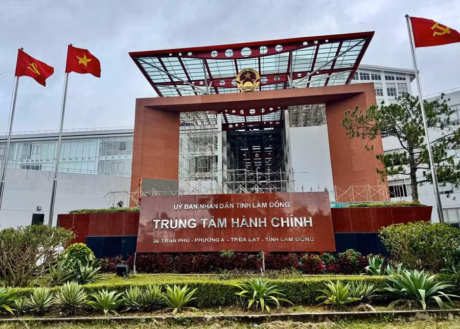 Trung tâm hành chính tỉnh Lâm Đồng.