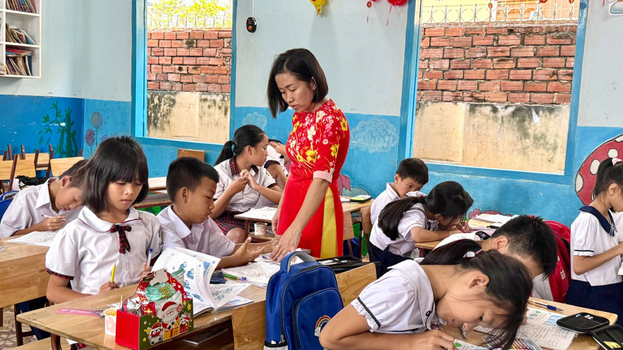 Các học sinh của Trường tình thương Phan Thiết đều có hoàn cảnh đặc biệt.