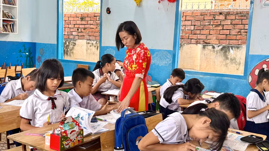 Các học sinh của Trường tình thương Phan Thiết đều có hoàn cảnh đặc biệt.