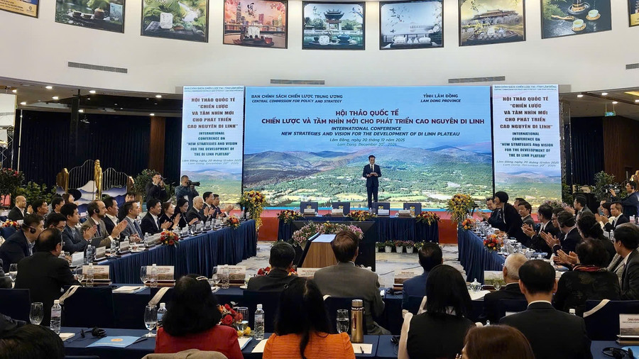 Hội thảo quốc tế “Chiến lược và tầm nhìn mới cho phát triển cao nguyên Di Linh”.
