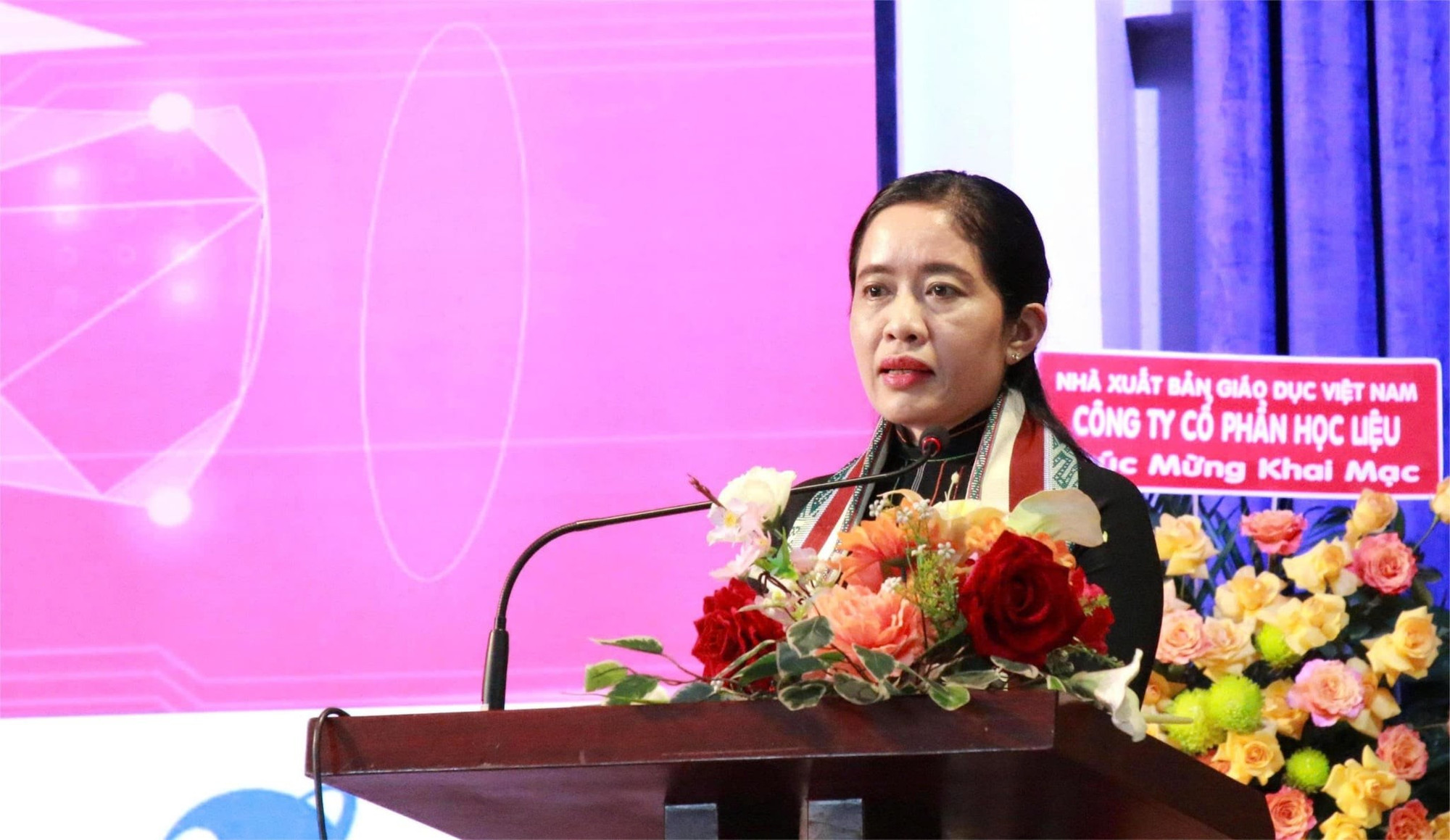 TS Lê Thị Thanh Xuân, Giám đốc Sở GD&ĐT Đắk Lắk, ứng viên đại biểu Quốc hội khóa XVI. (Ảnh: TT)