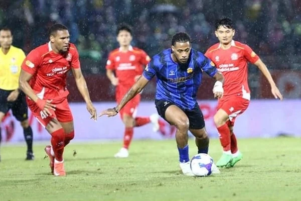 Hoàng Anh Gia Lai xếp áp chót trên bảng xếp hạng V-League 2025/26 sau vòng đấu thứ 3.