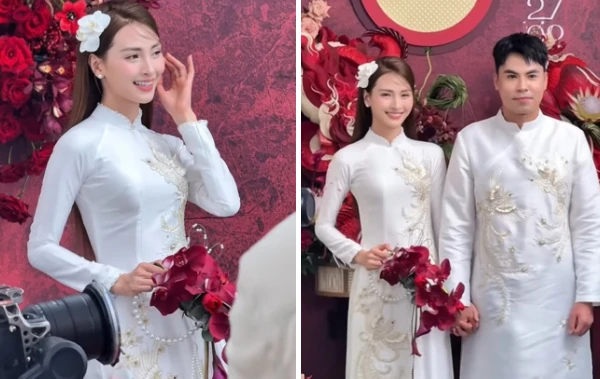 Cựu học trò HLV Park Hang Seo cưới vợ xinh đẹp