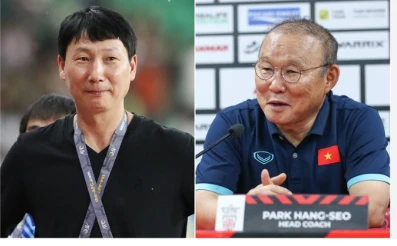 HLV Kim Sang-sik hài lòng với trận thắng U23 Yemen.