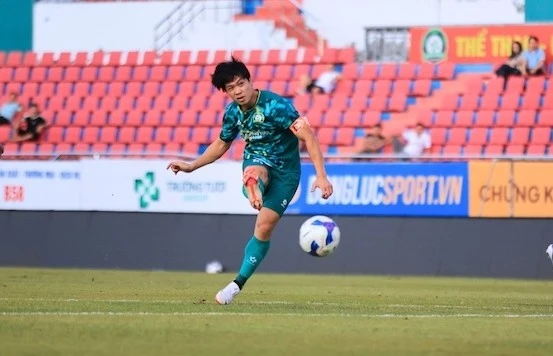 Công Phượng nghỉ thi đấu dài hạn vì chấn thương. Ảnh: CTV.