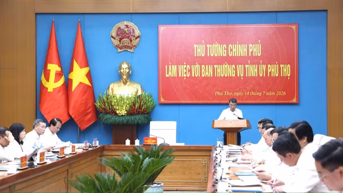 Quang cảnh buổi làm việc.