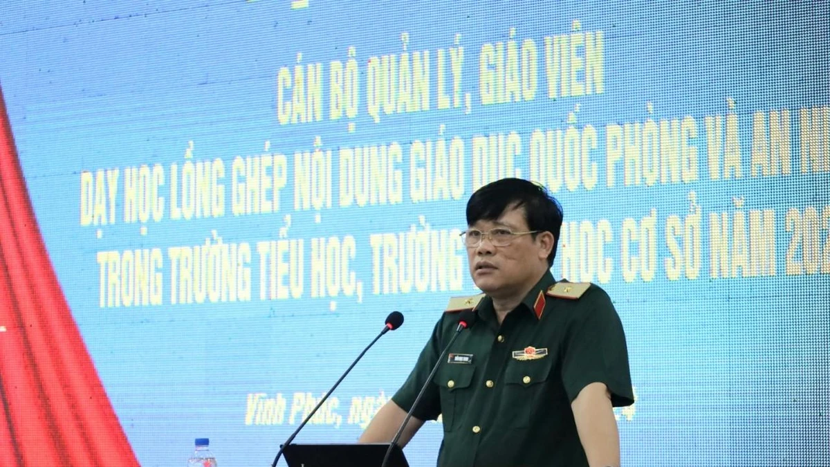 Chú trọng dạy học lồng ghép nội dung Giáo dục QPAN cho học sinh