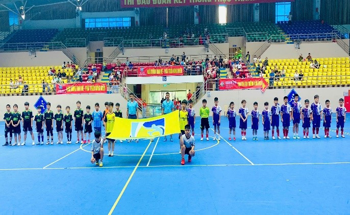 Lế bế mạc Giải Futsal “Tranh cúp Tiểu học Bắc Lệnh mở rộng”