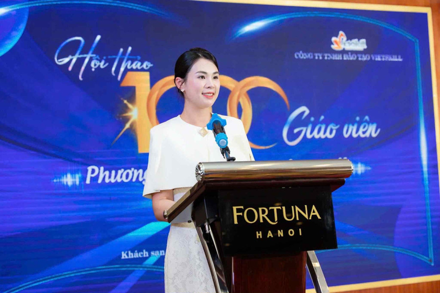 Cô Nguyễn Cao Huyền Thương tham gia các chương trình về giọng nói. co-giao-huyen-thuong-3.jpg