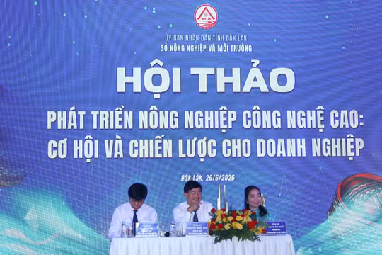 Tỉnh Đắk Lắk cam kết đồng hành cùng các nhà đầu tư. (Ảnh: Thế Hùng)