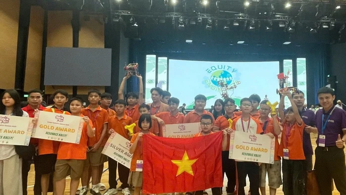 Học sinh Việt Nam đã xuất sắc trên đấu trường quốc tế về STEM–Robotics.