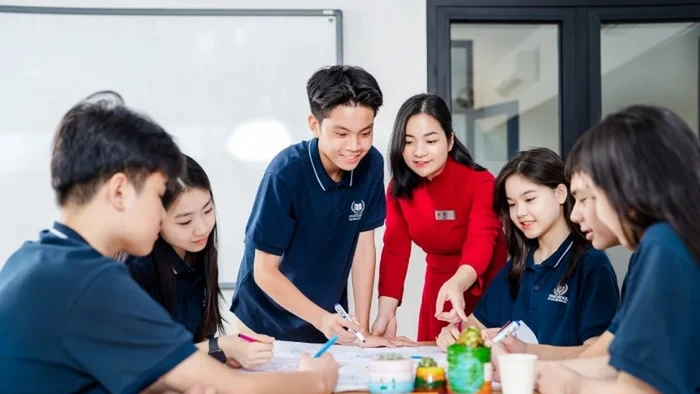 Môn học Giáo dục Công dân Toàn cầu (GCED) được giảng dạy cho học sinh từ lớp 1 đến lớp 12 trên toàn hệ thống Vinschool. Ảnh: Website nhà trường.