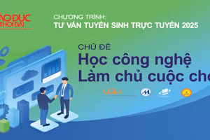 Buổi giao lưu trực tuyến chủ đề “Học công nghệ - Làm chủ cuộc chơi” diễn ra từ 9h ngày 15/7.