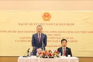 Tổng Bí thư Tô Lâm phát biểu. Ảnh: Thống Nhất/TTXVN