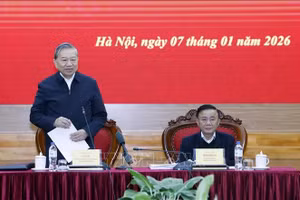 Tổng Bí thư Tô Lâm phát biểu chỉ đạo. Ảnh: Thống Nhất/TTXVN