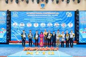 Hội thảo quy tụ hơn 300 đại biểu từ 10 quốc gia và vùng lãnh thổ, trong đó có Mỹ, Hàn Quốc, Ấn Độ, Ba Lan, Thái Lan, Úc, Malaysia, Trung Quốc, Nhật Bản và Việt Nam. Ảnh: NTTU. 