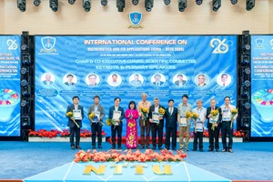 Hội thảo quy tụ hơn 300 đại biểu từ 10 quốc gia và vùng lãnh thổ, trong đó có Mỹ, Hàn Quốc, Ấn Độ, Ba Lan, Thái Lan, Úc, Malaysia, Trung Quốc, Nhật Bản và Việt Nam. Ảnh: NTTU. 